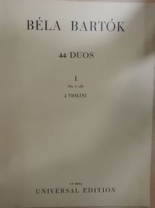 Béla Bartók - 44 duos I. [antikvár]