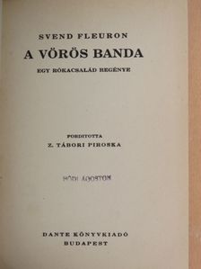Svend Fleuron - A vörös banda [antikvár]