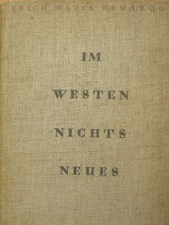Erich Maria Remarque - Im Westen nichts Neues [antikvár]