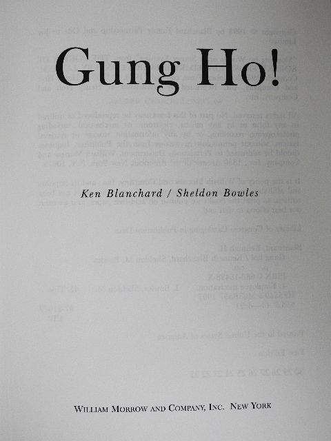 Ken Blanchard - Gung Ho! [antikvár]