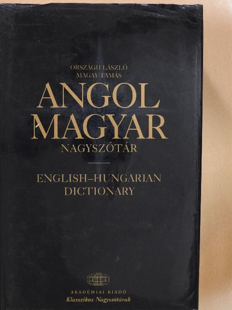 Futász Dezső - Angol-magyar nagyszótár [antikvár]