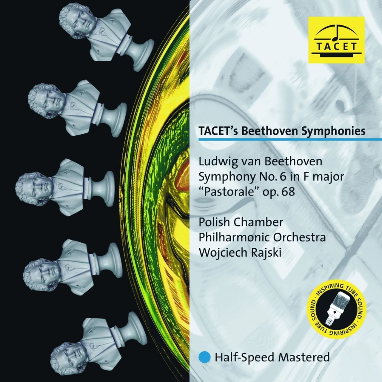 BEETHOVEN - TACET'S BEETHOVEN SYMPHONIES NO.6 LP WOJCIECH RAJSKI