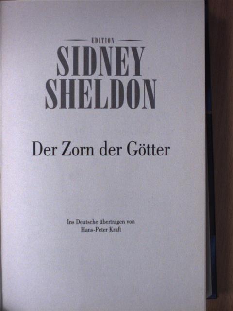 Sidney Sheldon - Der Zorn der Götter [antikvár]