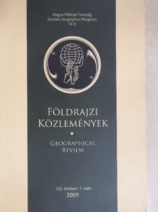 Bujdosó Zoltán - Földrajzi Közlemények 2009/1. [antikvár]