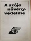 A szója növényvédelme [antikvár]