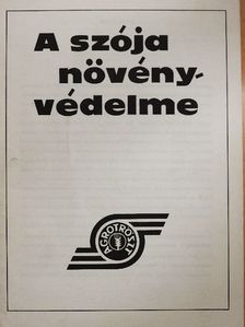 A szója növényvédelme [antikvár]