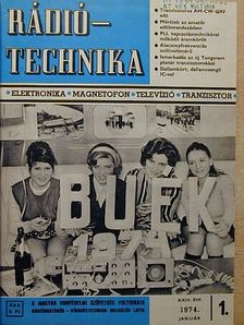 Rádiótechnika 1974. január-december [antikvár]