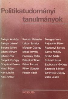 Polgár Tibor - Politikatudományi tanulmányok [antikvár]