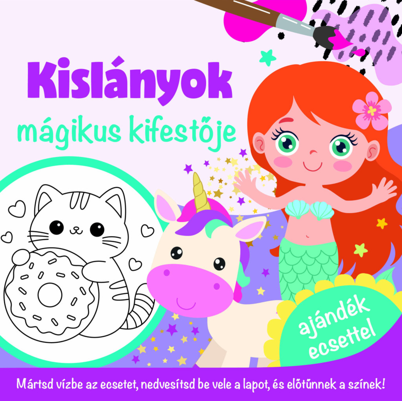 Kislányok - mágikus kifestője