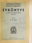 A Dunamelléki Református Egyházkerület Budapesti Theológiai Akadémiájának Évkönyve az 1948-49. iskolai évről [antikvár]