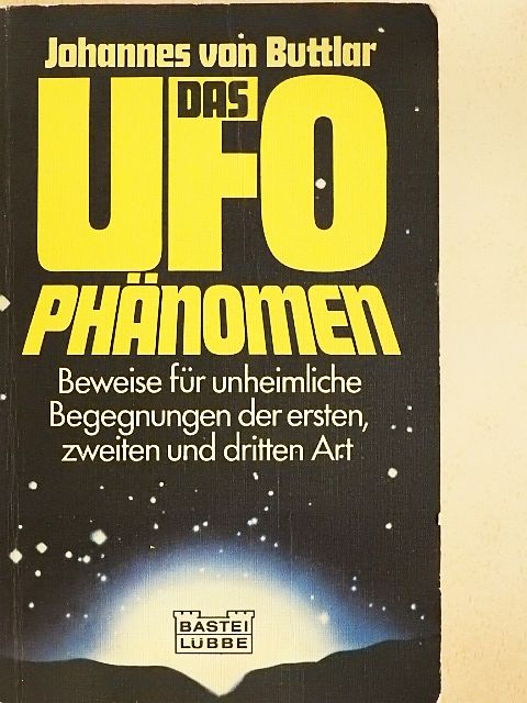 Johannes von Buttlar - Das UFO-Phänomen [antikvár]