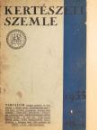 Dr. Husz Béla - Kertészeti Szemle 1933. október [antikvár]