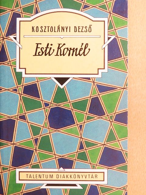 Kosztolányi Dezső - Esti Kornél [antikvár]