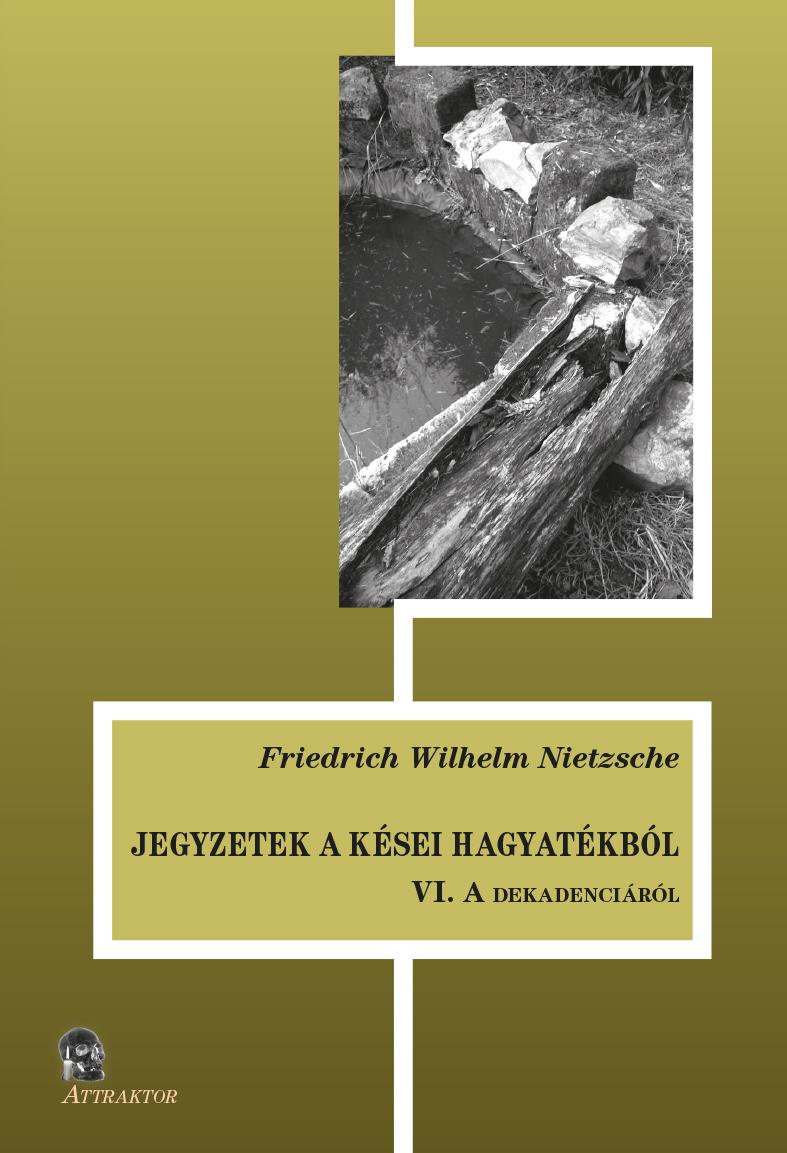 NIETZSCHE - JEGYZETEK A KÉSEI HAGYATÉKBÓL VI.