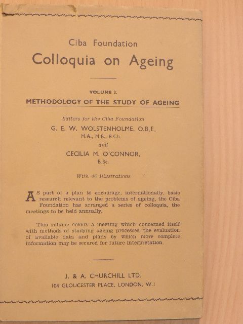 CIBA Foundation Colloquia on Ageing 3. [antikvár]