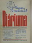 Dercsényi Dezső - Magyar Könyvbarátok Diáriuma 1938. május-július [antikvár]