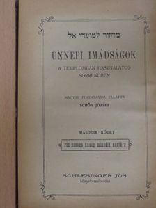Ünnepi imádságok II. [antikvár]