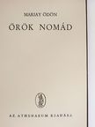 Mariay Ödön - Örök nomád [antikvár]