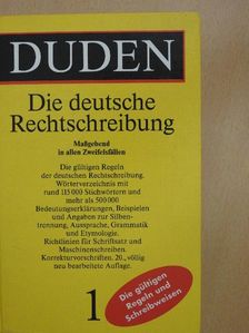 Duden 1 - Rechtschreibung [antikvár]