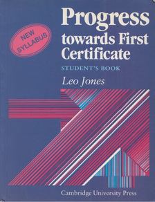 Leo Jones - Progress towards First Certificate [antikvár]