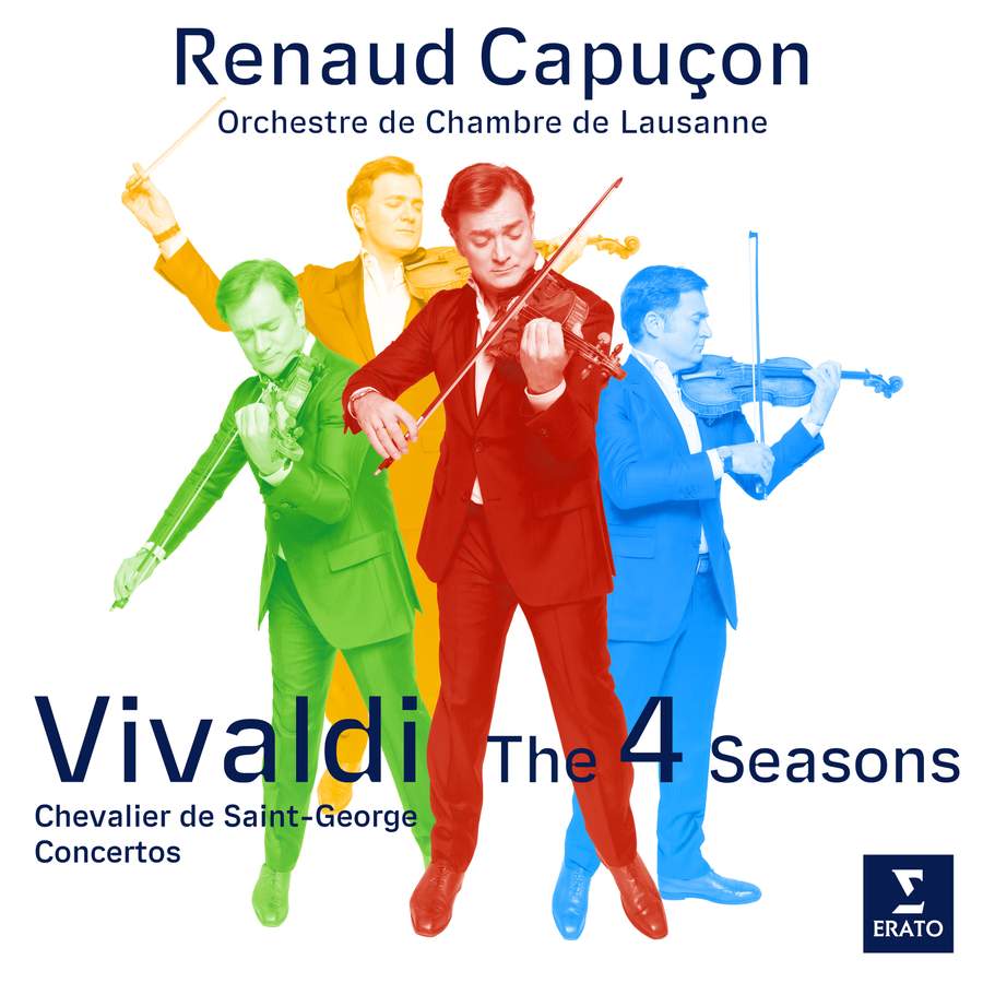 Vivaldi - LES 4 SAISONS CD RENAUD CAPUCON