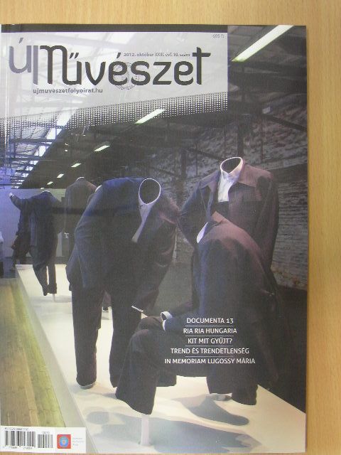 Andor Anna - Új Művészet 2012. október [antikvár]