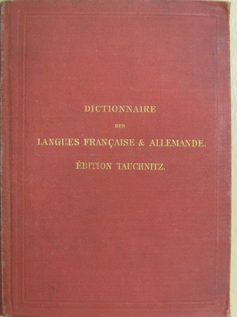 J. E. Wessely - Nouveau dictionnaire de poche des langues francaise et allemande [antikvár]