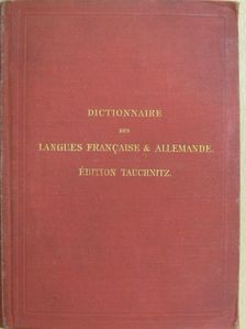 J. E. Wessely - Nouveau dictionnaire de poche des langues francaise et allemande [antikvár]