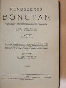 Dr. Boros Sándor - Rendszeres bonctan I-II. [antikvár]