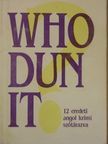 Whodunit? [antikvár]
