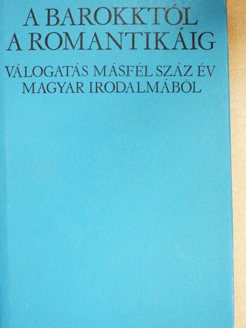 Amadé László - A barokktól a romantikáig [antikvár]