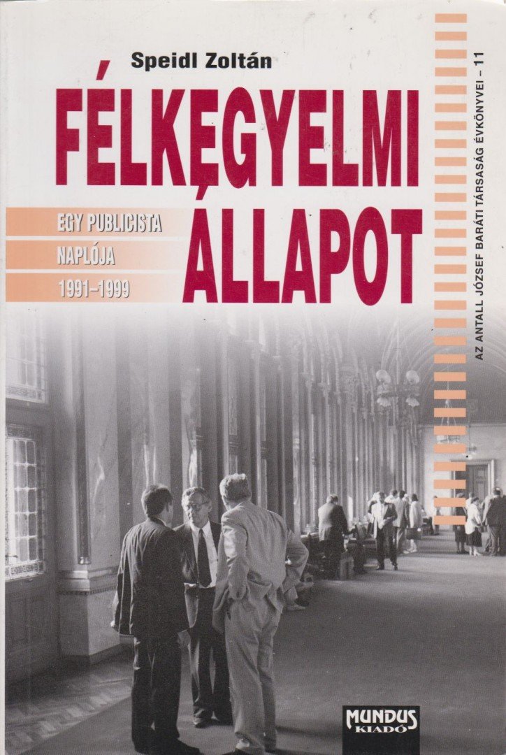 Speidl Zoltán - Félkegyelmi állapot [antikvár]