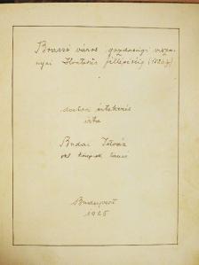 Budai István - Brassó város gazdasági viszonyai Honterus fellépéséig (1526ig) [antikvár]