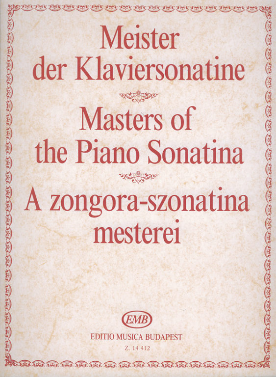 .- - A ZONGORA-SZONATINA MESTEREI ANTIK