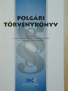 Polgári törvénykönyv [antikvár]
