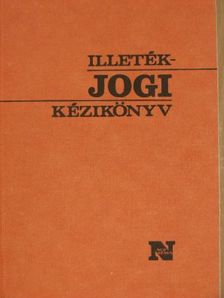 Illetékjogi kézikönyv [antikvár]