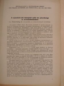 Dr. Szántó György - A sejtnélküli élő fehérjéről szóló tan jelentősége az orvostudományban [antikvár]