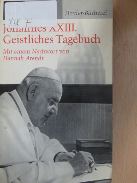 Angelo Giuseppe Roncalli - Geistliches Tagebuch [antikvár]