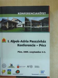 Dr. Vajda György - I. Alpok-Adria Passzívház [antikvár]