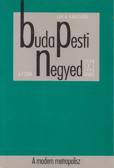 Gerő András - Budapesti negyed 1994. tél - 1995. tavasz [antikvár]