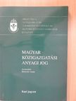 Christián László - Magyar közigazgatási anyagi jog [antikvár]