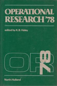 Haley, K. Brian - Operational Research '78 [antikvár]