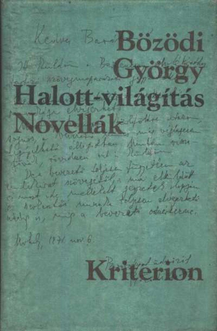 Bözödi György - Halott-világítás [antikvár]