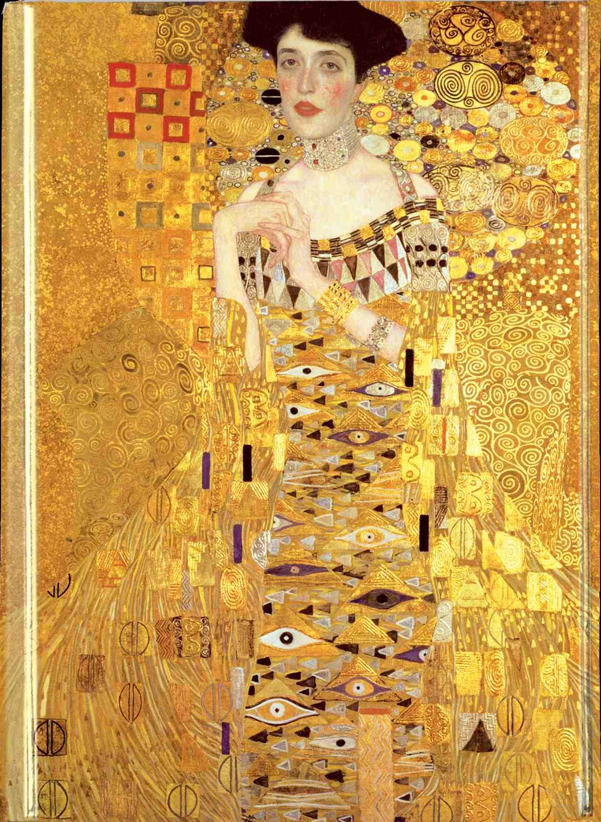 FTPB85 - Flame Tree A6 notesz Klimt: Adele Bloch Bauer
