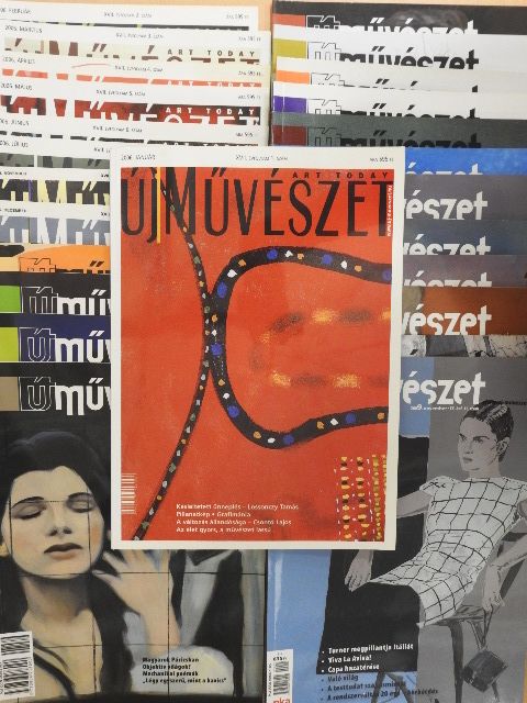 András Edit - Új Művészet 2006-2009. (vegyes számok) (25 db) [antikvár]