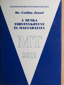 Dr. Cséffán József - A Munka Törvénykönyve és magyarázata [antikvár]