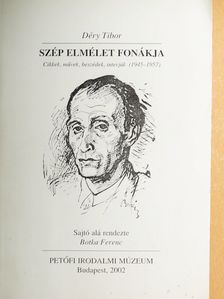 Antal Gábor - Szép elmélet fonákja [antikvár]