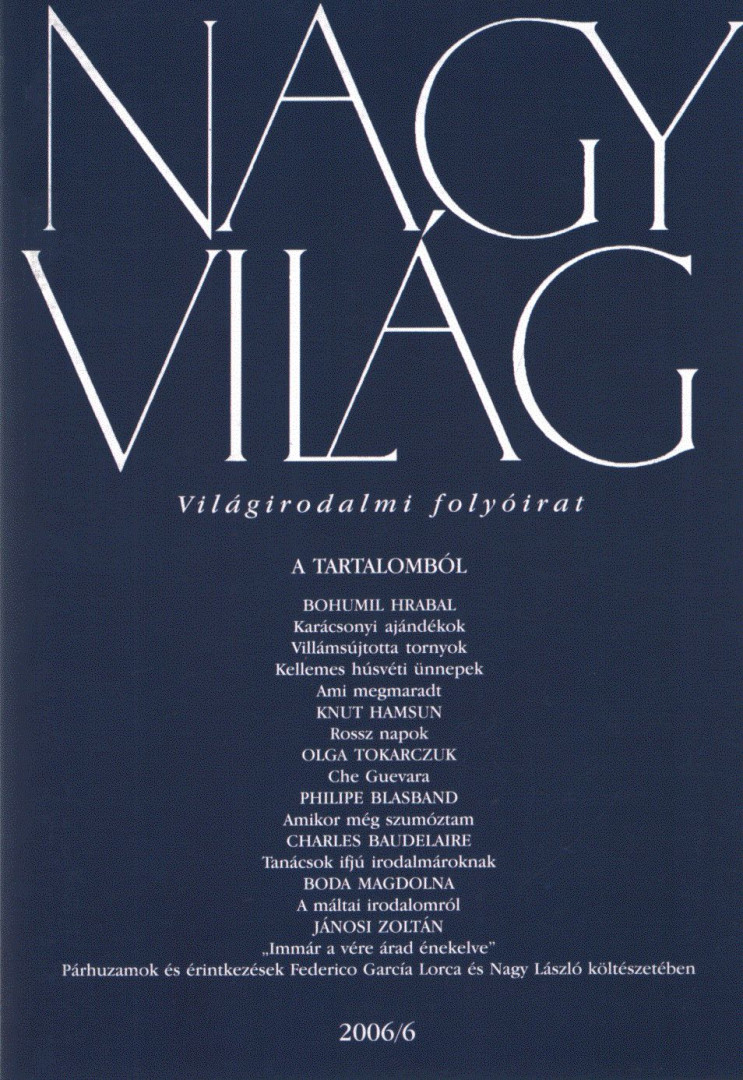Fázsy Anikó (főszerk.) - Nagyvilág 2006/6 [antikvár]