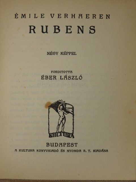 Émile Verhaeren - Rubens [antikvár]