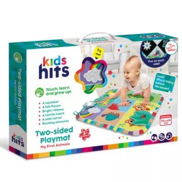Kids Hits: Első állataim kétoldalú játszószőnyeg